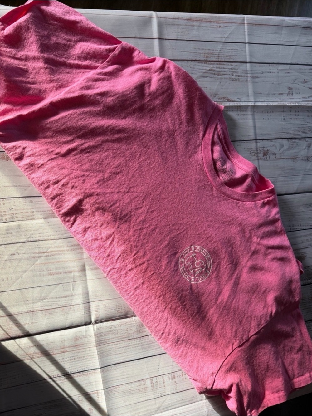 Puppie Love Rescue Hot Pink Tee